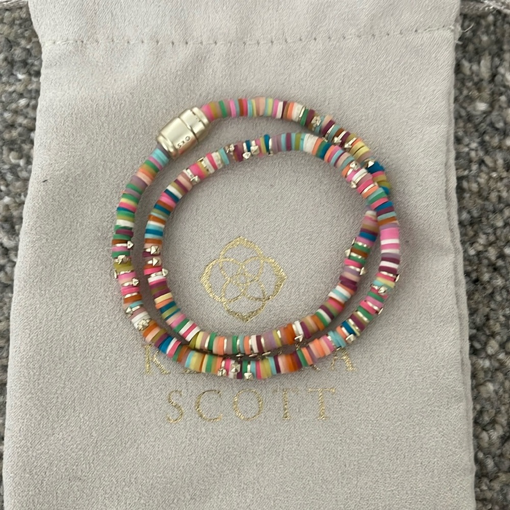 Kendra Scott Reece Multi Color Wrap Bracelet